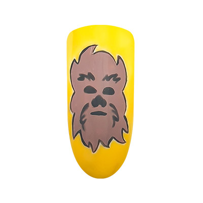 Chewbecca Nail Art