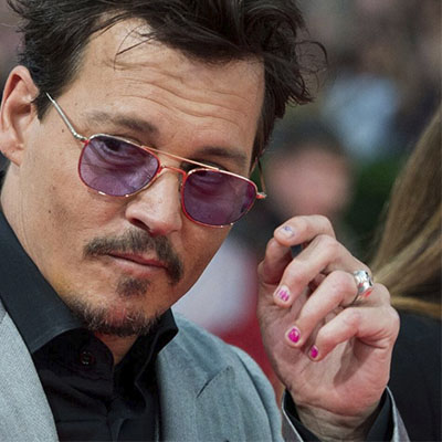 smalto uomo Johnny Depp
