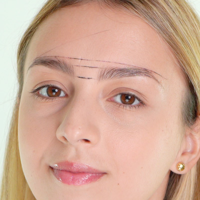 brow mapping