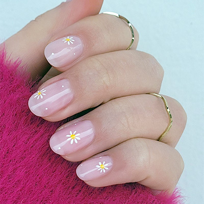 unghie primavera floreali