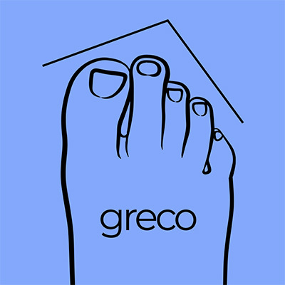 tipologie piedi greco