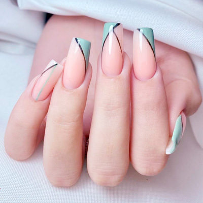 nail art stile classico