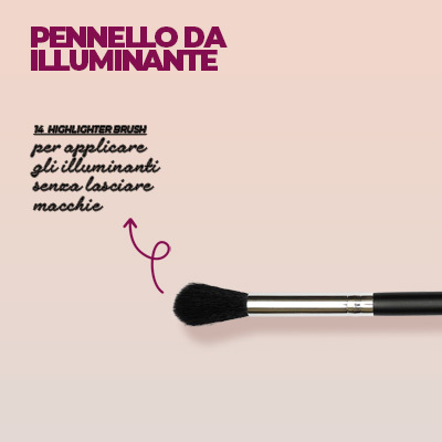 Pennello make-up illuminante