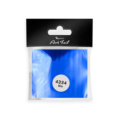 Foil unghie color blu
