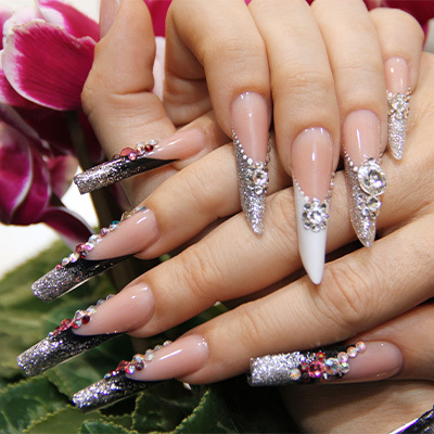 Nail art lunghe